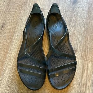 CROCS iconic Isabella Flat Jelly Shoes Women’s 10